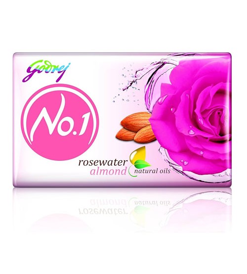 Godrej No 1 Rosewater & Almond Soap